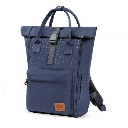 Kinderkraft Přebalovací taška/batoh Moonpack Confetti denim